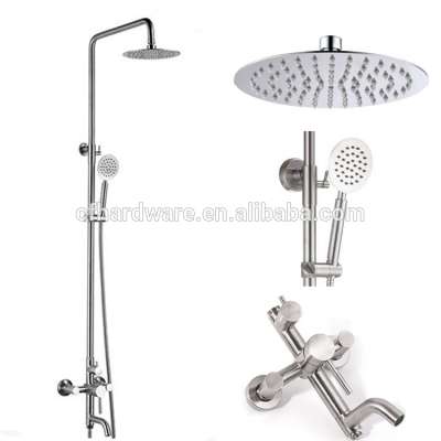 Cheap Stainless Steel Shower Faucets Sets Complete with Shower Head and Handle Sets Rain Thermostatic Mixer Bathroom Shower