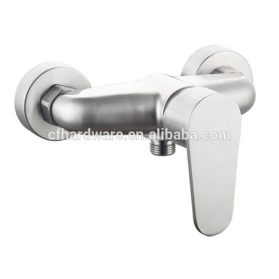 High qautity 304 stainless steel exposed wall mounted  bathroom shower mixer tap bathtub faucet shower valve